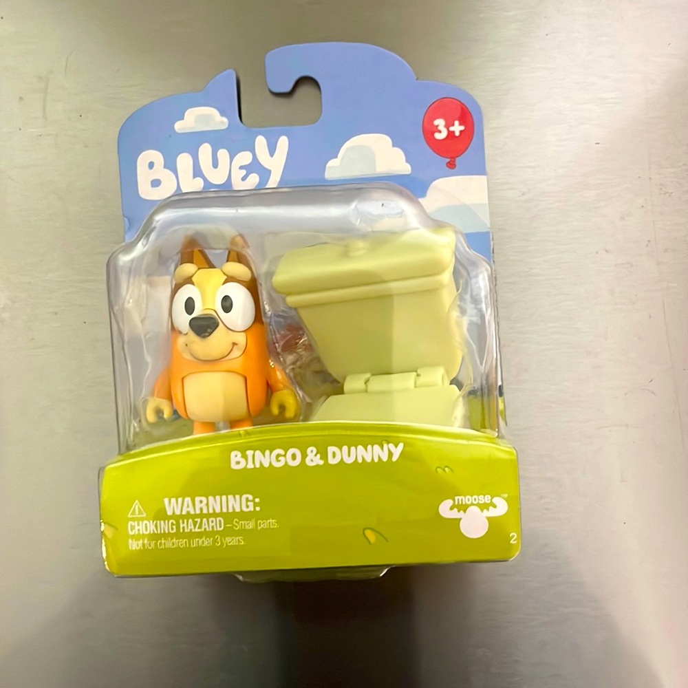 Bluey Bingo & Dunny Toy Figure NIP